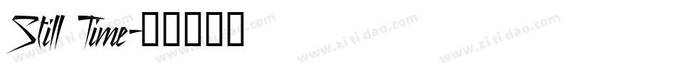 Still Time字体转换
